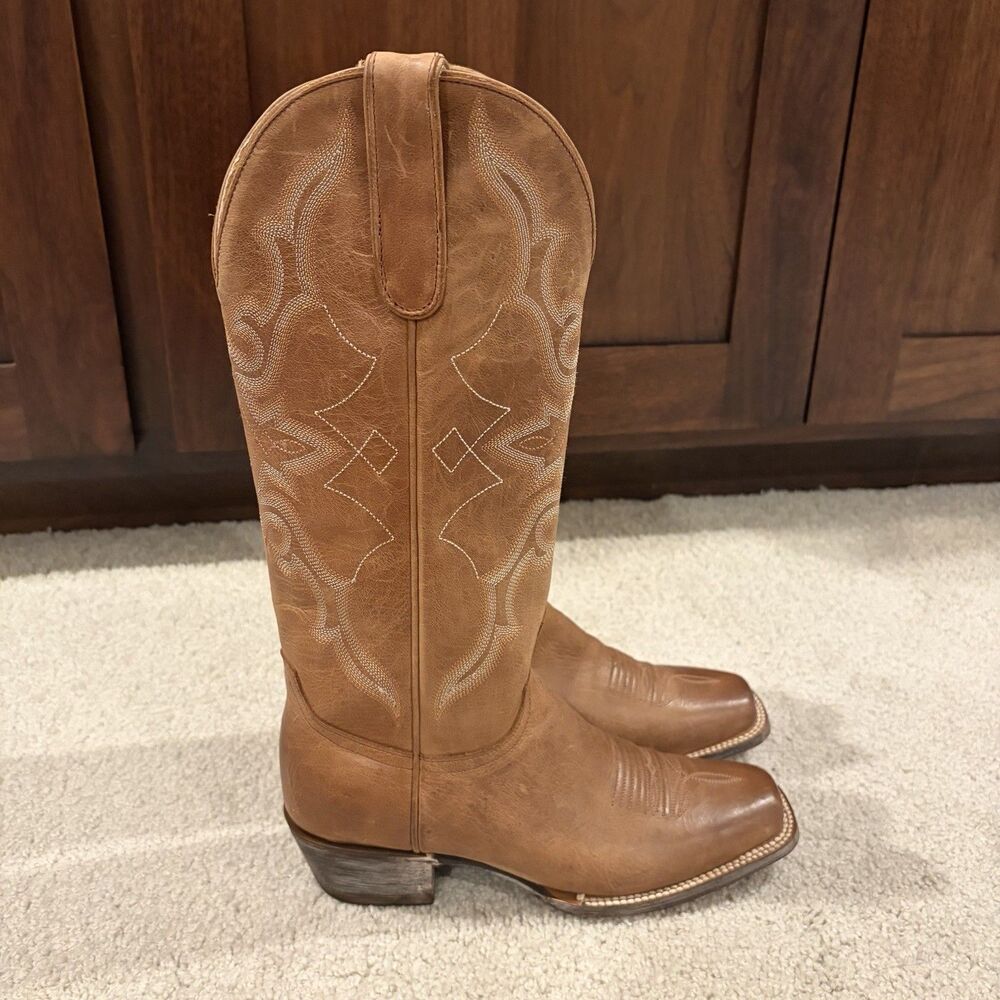 EUC Idyllwind Women’s Relic Western Boots Brown Square Toe Sz 7 Cowboy Cowgirl - Picture 4 of 10